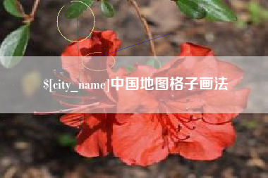 谷城中国地图格子画法