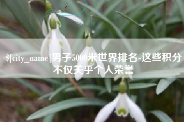 谷城男子5000米世界排名-这些积分不仅关乎个人荣誉