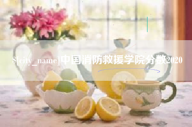 谷城中国消防救援学院分数2020
