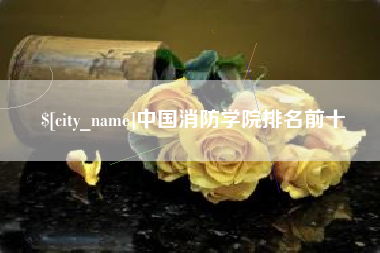 谷城中国消防学院排名前十