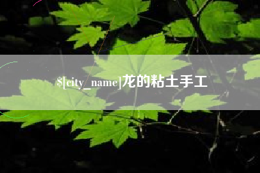 谷城龙的粘土手工