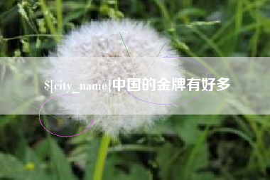 谷城中国的金牌有好多