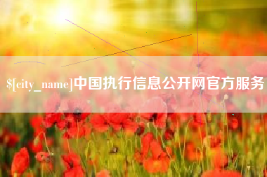 谷城中国执行信息公开网官方服务