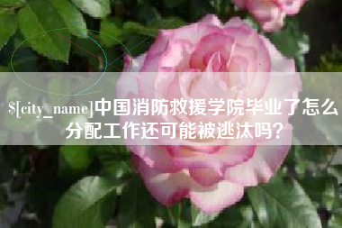 谷城中国消防救援学院毕业了怎么分配工作还可能被逃汰吗？