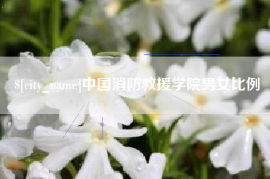 谷城中国消防救援学院男女比例