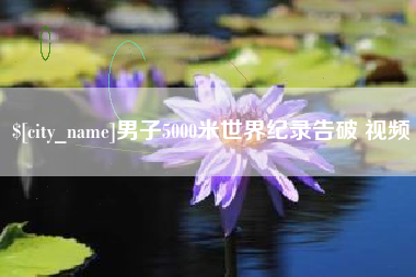 谷城男子5000米世界纪录告破 视频