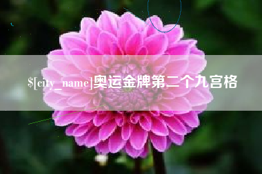 谷城奥运金牌第二个九宫格